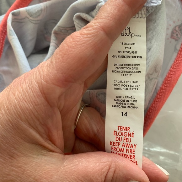 2 PL Sleep girls size 14 PJ sleepwear NWT - Picture 10 of 11